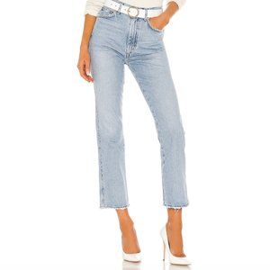 AGOLDE Pinch Waist High Rise Kick - Riptide (Size 25)